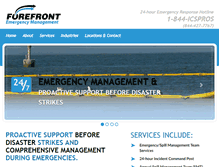 Tablet Screenshot of forefrontem.com